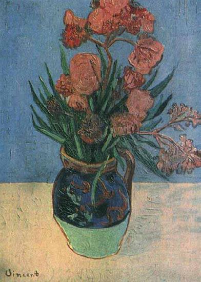 Vincent Van Gogh Vase with Oleanders France oil painting art